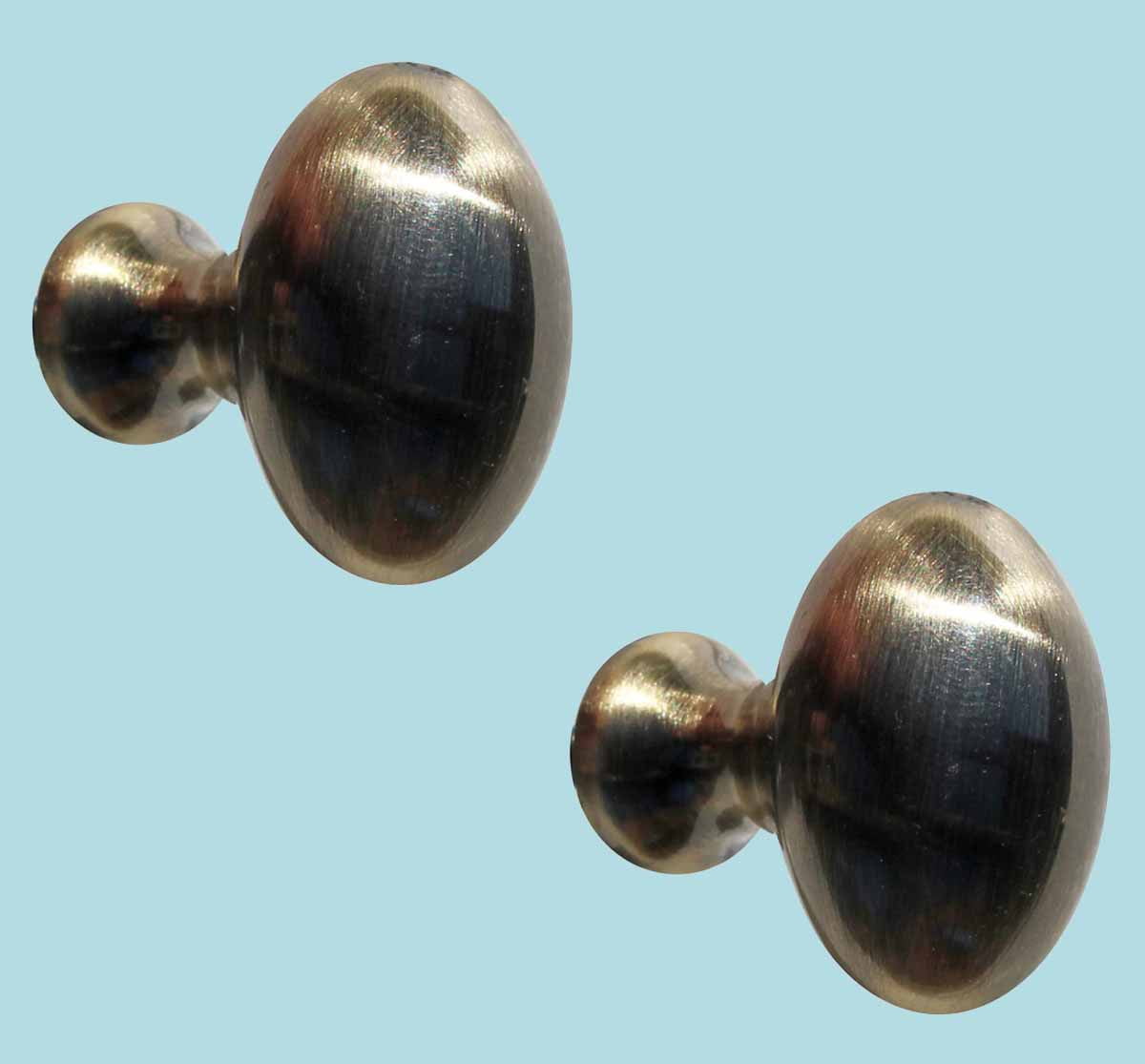 Kitchen Cabinet Knob Antique Brass Door Pull Handle Pack of 2 Renovators Supply