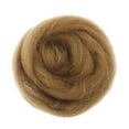 thumbnail image 1 of 10g Wool Corriedale Top Roving Wool Fibre Yarn Roving Crafts Materials , As Described Coffee, 1 of 5