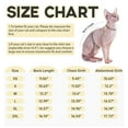 thumbnail image 5 of ZZ Sphynx Cat Clothes, Dinosaur Design Cat Shirts for Cats Only, Hairless Cat Sweater, Breathable Cat Daily Wear Clothes for Devon Rex Cats Summer, Kitten Costume T-Shirts with Sleeves for Cats, 5 of 6