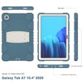 thumbnail image 2 of XYX Case for Samsung Galaxy Tab A7 10.4 inch (SM-T500/SM-T505/SM-T509), Dual Layer Slim Heavy Shockproof Rugged Protective Cover Case with Kickstand (Cornflower Blue), 2 of 7