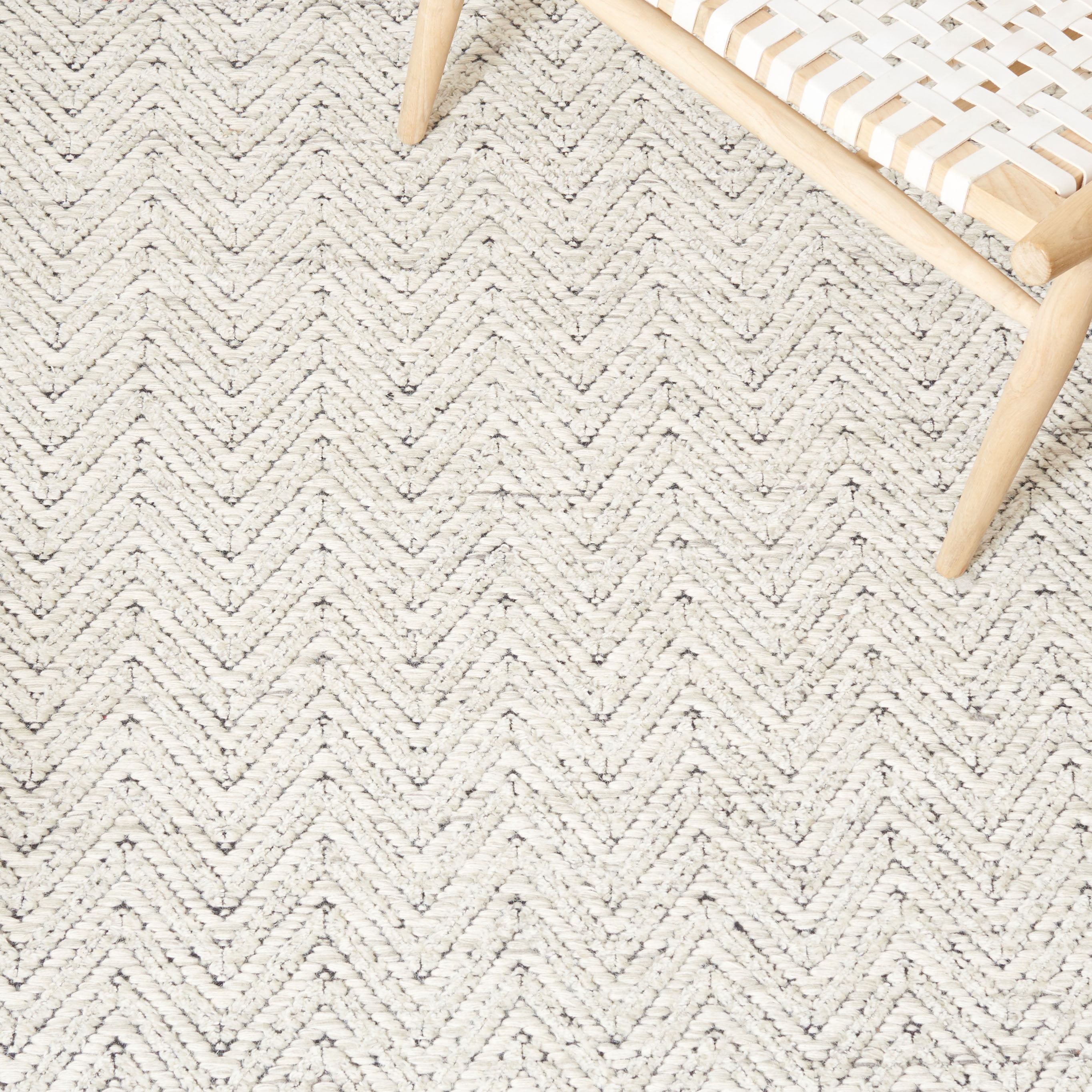 SAFAVIEH Martha Stewart Geometric Area Rug, Grey/Ivory, 5' x 8'