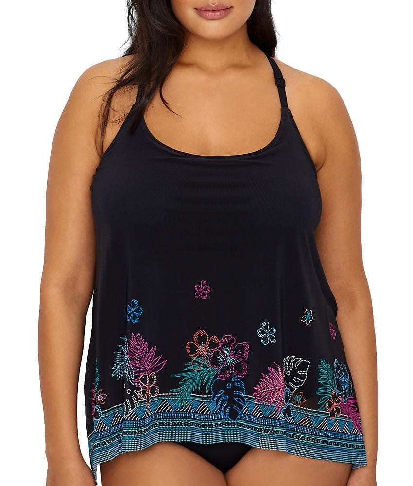 Coco Reef Plus Size La Palma Underwire Tankini Top