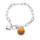 thumbnail image 1 of Pulsera de cadena de corazón Unbranded flor oro, 1 of 3