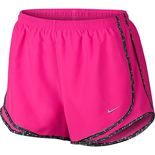 pink and black nike shorts