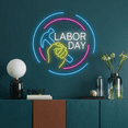 thumbnail image 2 of Glowneon Labor Day Neon Sign, Office Wall Art Decor, 2 of 4