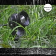 thumbnail image 5 of FSLiving Outdoor LED Spotlight Timer Waterproof Bright Flag Light with Spiked Stand Landscape Automatic Mini Lawn Lamp 7W Graden Light Decorative with Plug Courtyard Front Yard - Warm White, 5 of 8
