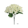 thumbnail image 2 of 2 Pcs Artificial Hydrangea Flower 11x7 Inch, Faux Impatiens Bloom for Vase Arrangement, Realistic Wedding Table Centerpiece for Home Bedroom Shelf, 2 of 5