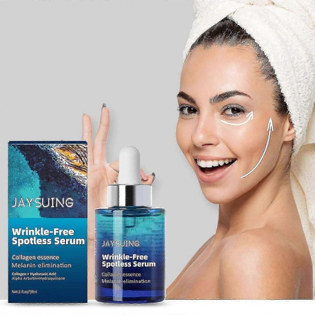 Jaysuing Anti-wrinkle Serum Facial Fades Fine Lines Around The Eyes, Nasolabial Folds, Wrinkles Massage Firming Anti-aging Anti-aging Skin Care Kit -G