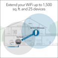 thumbnail image 2 of Extensor de rango WiFi en malla NETGEAR EX6250 AC1750, 2 of 7