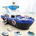 thumbnail image 1 of EIMELI Jouets pour Enfants Piste de Simulation Bateau à Inertie Piste Musicale Crash - Jouet Musical Modèle de Bateau, 1 of 10