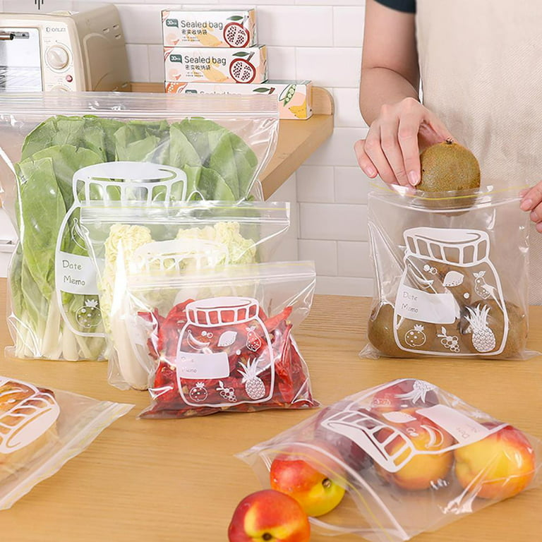 Ziploc Two Gallon Food Storage Freezer Bags, Grip 'n Seal Technology for  Easier Grip, Open, and