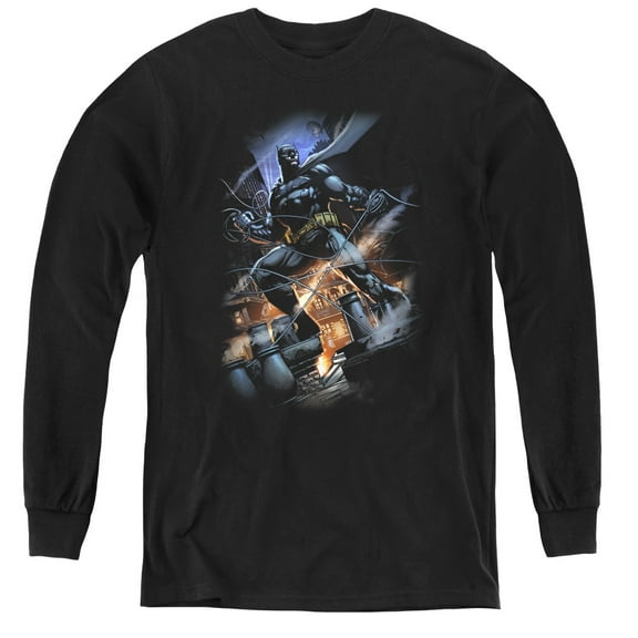 Batman - Gotham Knight - Youth Long Sleeve Shirt - Small