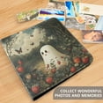 thumbnail image 4 of FORMRS 3 Ring Photo Album 4"x6" Self Adhesive Large Capacity PU Leather Cover, Ghost in Strawberry Fields, 4 of 8