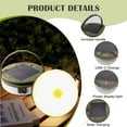 thumbnail image 3 of DZORUN Solar Outdoor String Lights 39.4FT Waterproof Garden Lights with 8 Lighting Modes Rechargeable Outdoor Camp lamp 2 in 1with Remote Control Portable Tent Lantern for Hiking Yard Party Decor, 3 of 12