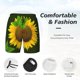 thumbnail image 3 of Fotbe Sunflower3 Traje de Baño para Hombre – Shorts de Natación de Secado Rápido con Forro y Bolsillos-Small, 3 of 6