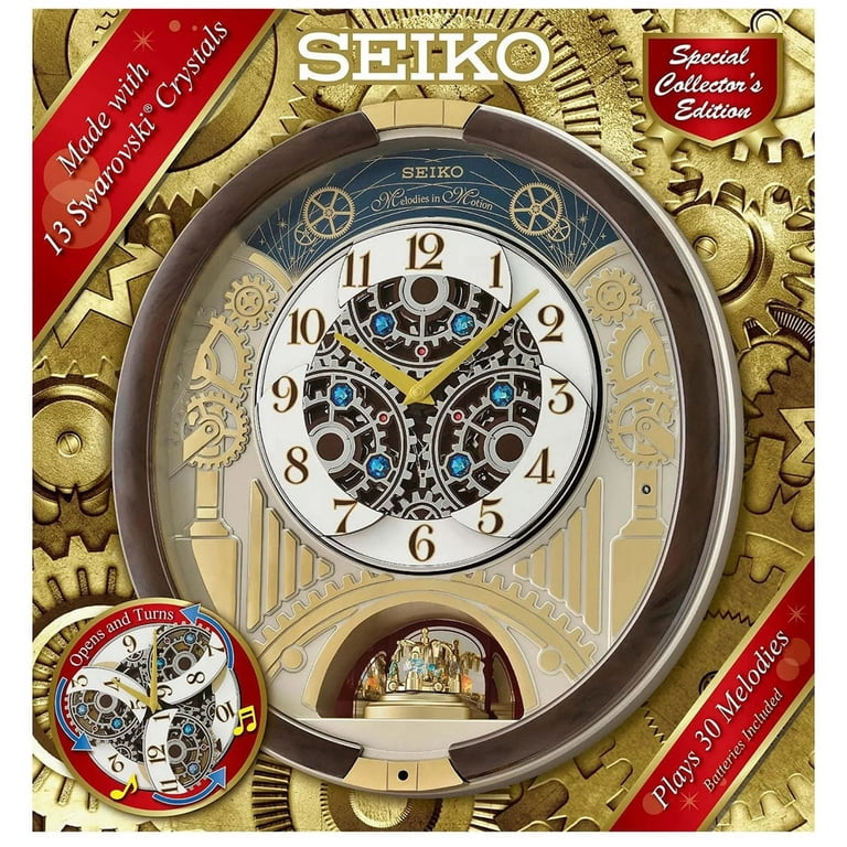 Seiko Special Collection Edition Melodies in Motion Clock with