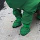 thumbnail image 4 of Zhuge Conjunto de impermeable y botas de lluvia para perros, conjunto de impermeable y botas de lluvia para perros pequeños y medianos, verde, S, 4 of 4