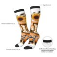 thumbnail image 4 of Fotbe I Love Fall Most Of All Calcetas Divertidas Estampadas para Hombre y Mujer, Calcetas de Algodón hasta la Rodilla para Caminar, Correr, Enfermería y Embarazo, 4 of 6