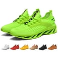 thumbnail image 5 of Gvdentm Men's Fashion Sneakers Running Fashion Sneakers Mesh Tennis Walking Shoes Lightweight Athletic Gym Workout Shoes for Men Green,11, 5 of 9