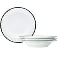 thumbnail image 5 of Noritake Black Rill Set of 4 Pasta Bowls, 5 of 5