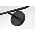 thumbnail image 3 of Living District Genesis 4-Light Iron & Glass Bath Sconce in Black/Clear, 3 of 7