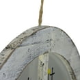 thumbnail image 3 of Northlight White Rustic "Let It Snow" Snowman Glass Window Scene Christmas Wall Decor, 3 of 3
