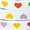 White-Colorful Heart, variant on INSPIRE CHIC Heart Printed Colored Shoelaces Flat Shoe Laces Strings for Sneakers Athletic Sport Boots 1 Pair White-Colorful Heart 140cm/55.1"