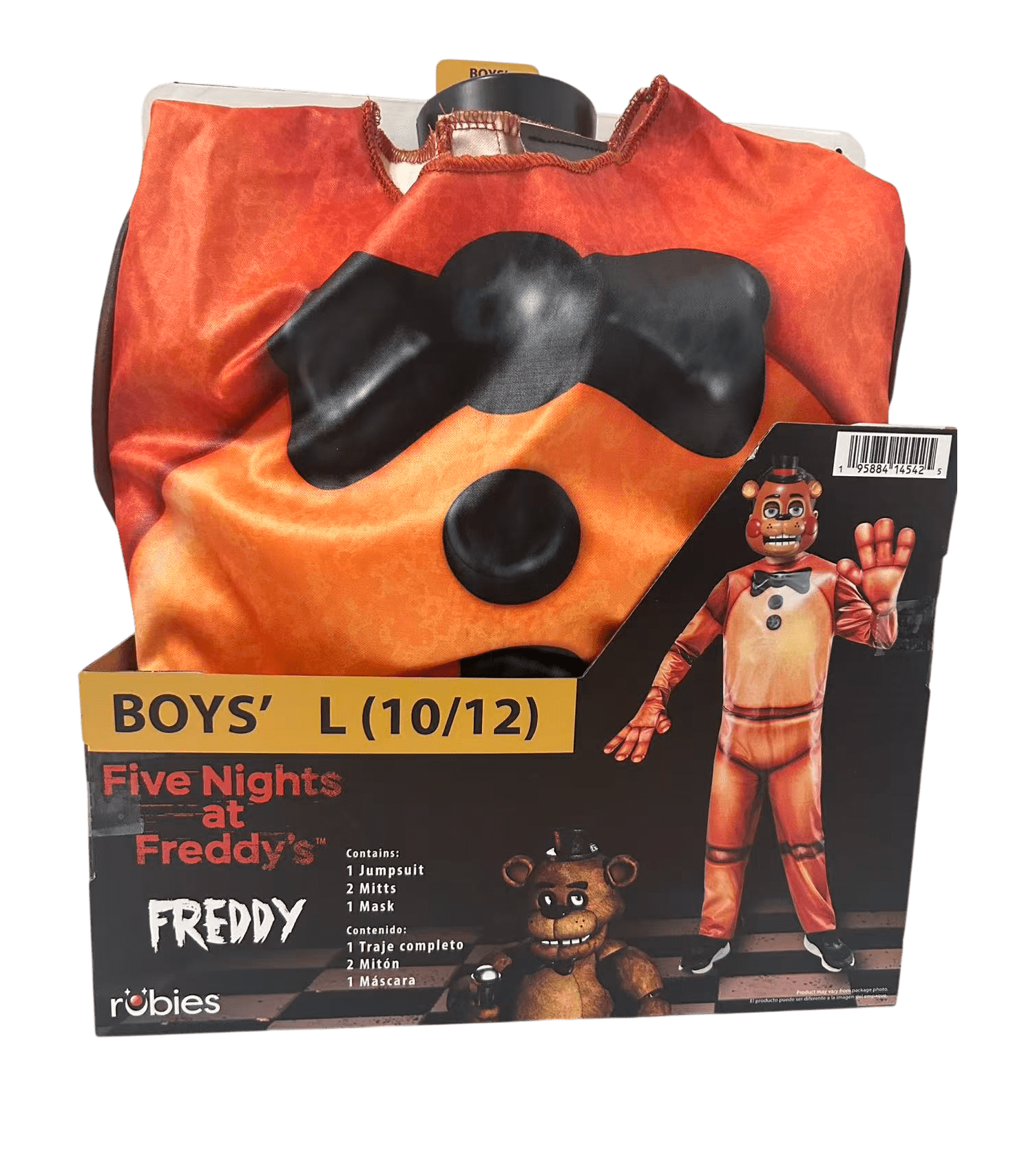 Five Nights at Freddy's Freddy Halloween Costume for Children, Boys' Size M (8), by Rubies