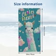 thumbnail image 3 of PHYHOO Cute Large Lightweight Microfiber Towel Super Absorbent Sand Free Thin Quick Dry Pool Towel for Beach Travel Sports Pool Bath Camping 30x60in, 3 of 8