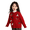Grey, variant on Girls Knitted Cardigan Round Neck Button Down Long Sleeve Knitted Sweater Cute Puppy Embroidery Casual Sweater Coat