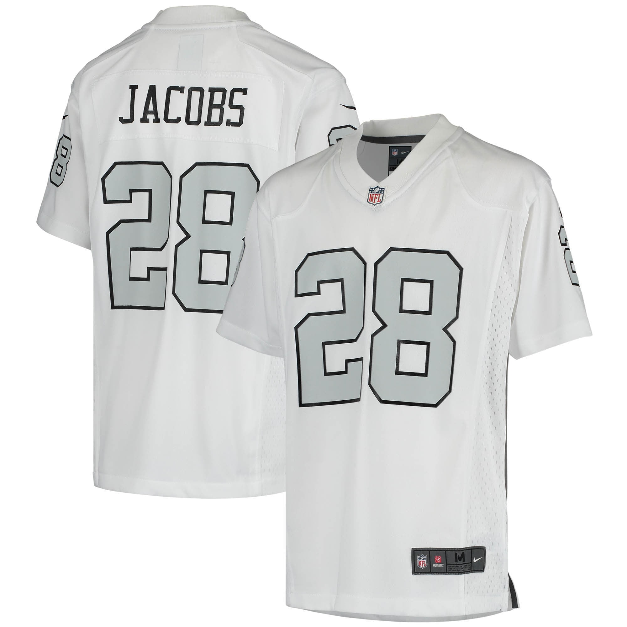 white josh jacobs jersey