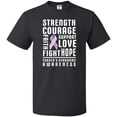 thumbnail image 3 of Inktastic Turners Syndrome Awareness Strength Courage Support T-Shirt, 3 of 5