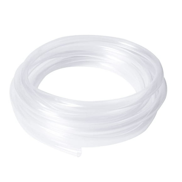 Quickun Industrial Grade Plastic PVC Vinyl Tubing, 1/4" ID x 5/16" OD Clear Tube BPA Free Heavy Duty, 10FT