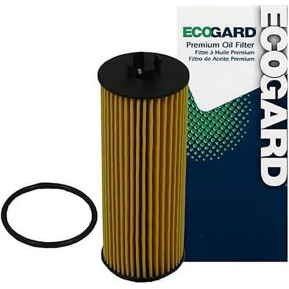 ECOGARD X6135 Premium Cartridge Engine Oil Filter for Conventional Oil Fits Chrysler Town & Country 3.6L 2011-2013, 200 3.6L 2011-2013, 300 3.6L 2011-2013 | Dodge Grand Caravan 3.6L 2011-2013