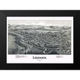 thumbnail image 2 of Fowler 24x18 Black Modern Framed Museum Art Print Titled - Ligonier Pennysylvania - Fowler 1900, 2 of 5