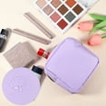 thumbnail image 4 of Unique Bargains Women Waterproof Makeup Bag for Business Travel Vacation Camping Purple, 4 of 6