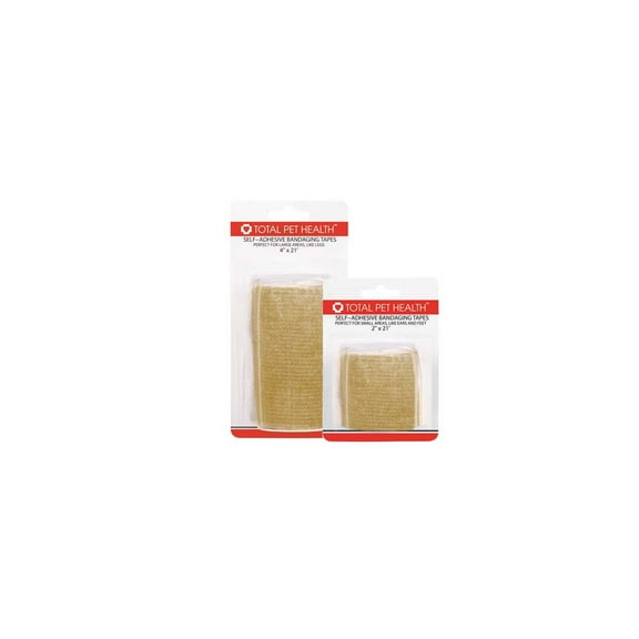 Total Pet Health TH  Bandaging Tape 4In Natural