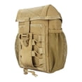 thumbnail image 1 of Riñonera Táctica Molle Pouch Organizador Panel Colgante Para Acampar Marrón Sunnimix Bolsa Molle, 1 of 8