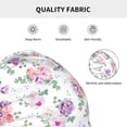 thumbnail image 5 of Pofeuu Rose Flower B Print Beanie Hat for Men and Women Winter Warm Hats Knit Slouchy Thick Skull Cap, 5 of 7
