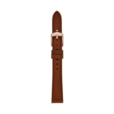 Buy Fossil 14mm Brown Leather Watch Strap at Ubuy Kuwait