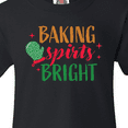 thumbnail image 4 of Inktastic Christmas Baking Spirits Bright with Green Oven Mit Youth T-Shirt, 4 of 5