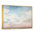 thumbnail image 2 of Designart "Clouded Sky Simplicity" Sky Floater Framed Canvas Wall Art, 2 of 5