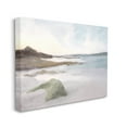 thumbnail image 3 of Stupell Industries Serene Foggy Ocean Rocky Shoreline Beach Painting, 48 x 36, Design by Ann Bailey, 3 of 7