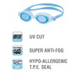 thumbnail image 2 of VIEW Swimming Gear Imprex Swim Goggle, Clear Blue, 2 of 2