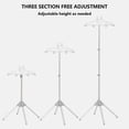 thumbnail image 6 of 1Pcs Ironing Rack Kadlawus Floor Standing Ironing Rack, Foldable Garment Steamer Stand with Adjustable Height, 360 Rotatable Hanger for Ironing Clothes, Portable Ironing Board for Home, Travel, 6 of 9