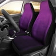 thumbnail image 2 of Bright Purple Ombre Watercolor Design Car Seat Covers Set Universal Fit For Bucket Seats In Cars and SUVs, 2 of 6