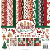 Echo Park Paper Company A Gingerbread Christmas Collection Kit Paper,12-x-12-Inch