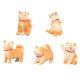 thumbnail image 2 of FELTECHELECTR 5 mini figuras de perro para decorar tu escritorio., 2 of 7