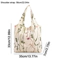 thumbnail image 3 of Bolsa De Mujer Bolso de hombro informal bordado, malla de encaje, mariposa, hierba de agua, bolsos de moda Ehuebsd Para Estrenar, 3 of 3