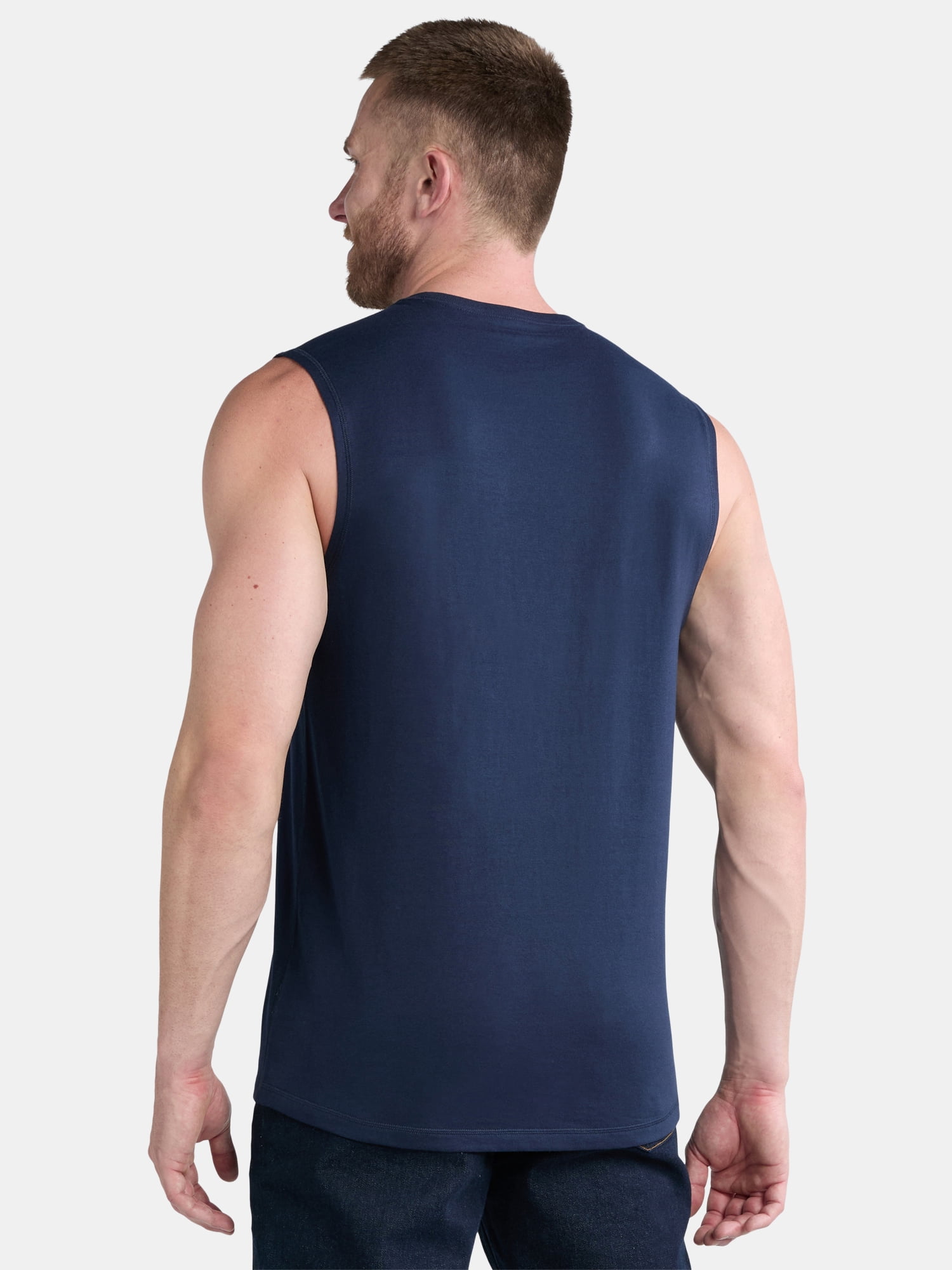 Brahma Men's & Big and Tall Men's Muscle Tee, Sizes S-3XL